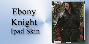 Ebony Knight Ipad skin